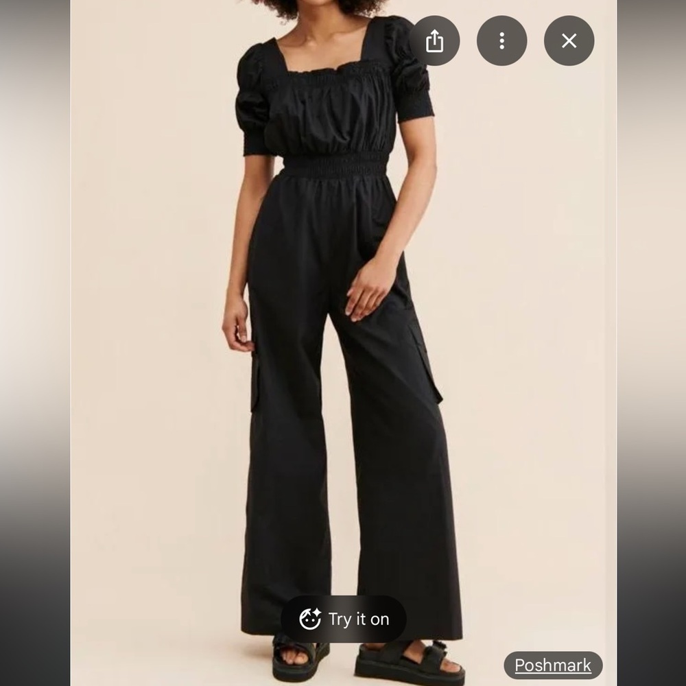Anthropologie Elegant Black Women's Jumpsuit